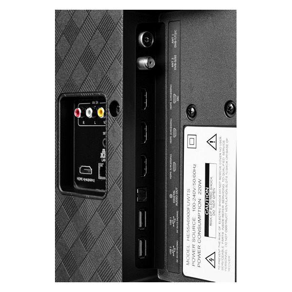 Smart TV Hisense 65U7QF 65” 4K Ultra HD DLED WiFi Black - Image 3