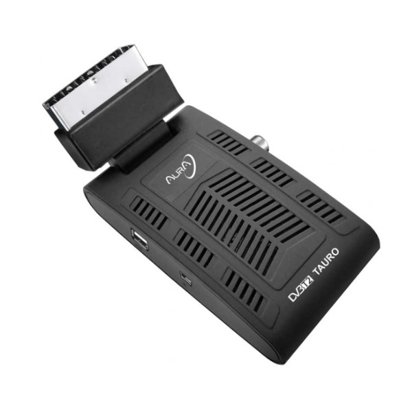 TDT Tuner Aura Tauro TDT2 Black